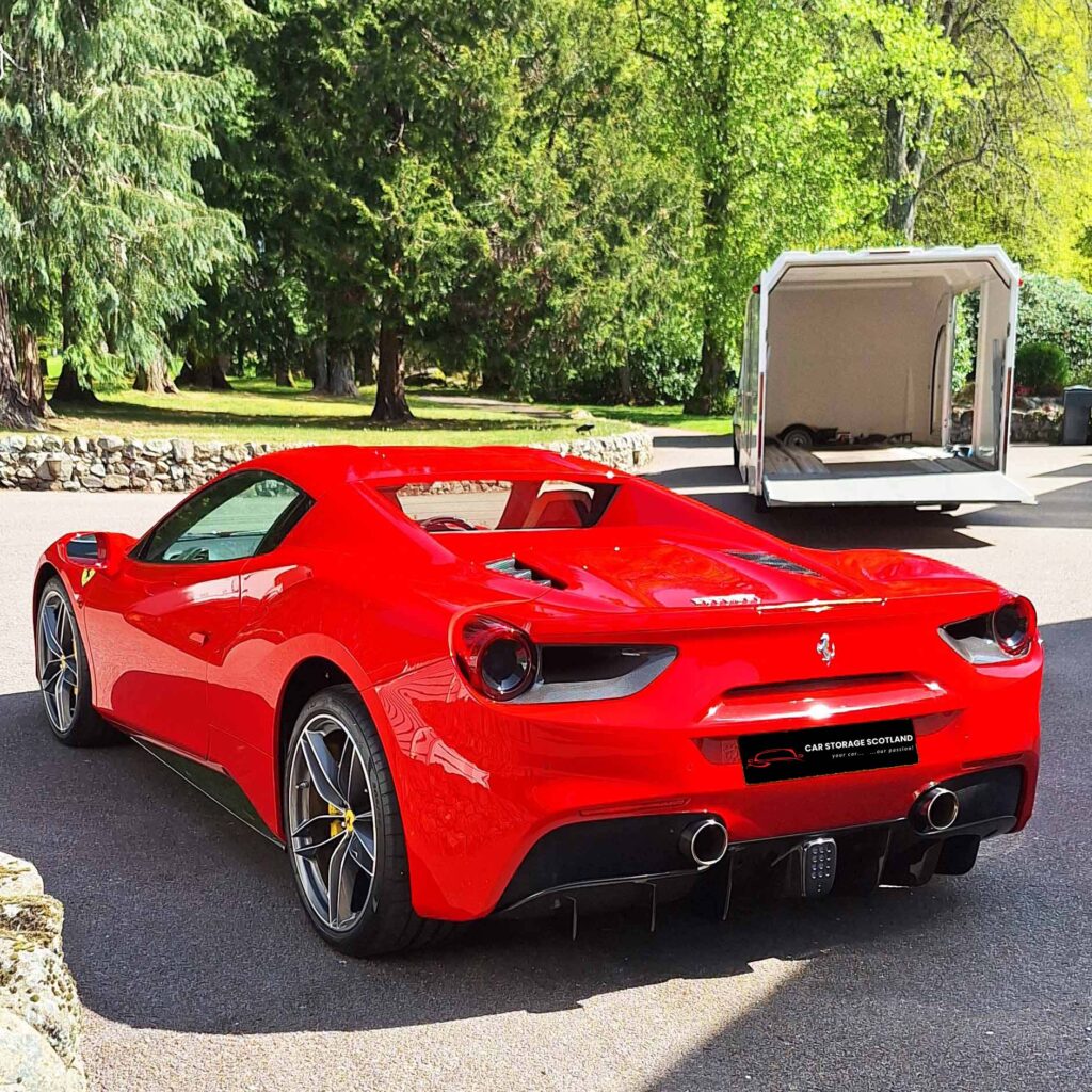 ferrari delivery